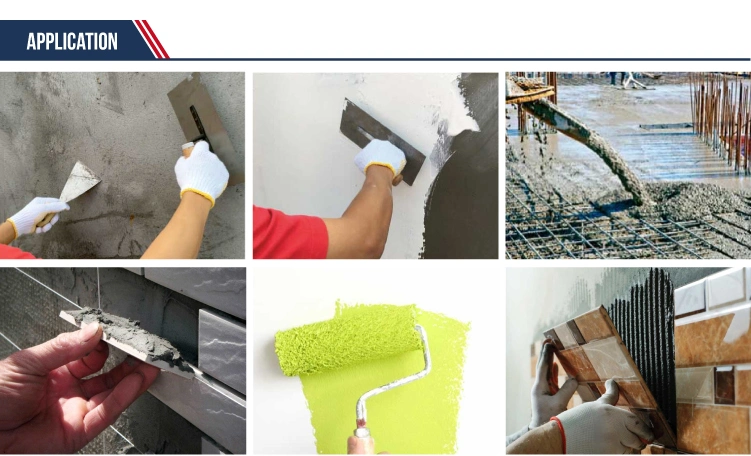 Concrete Admixture Methyl Hydroxyethyl Cellulose Mhec for Tile Adhesive Glue