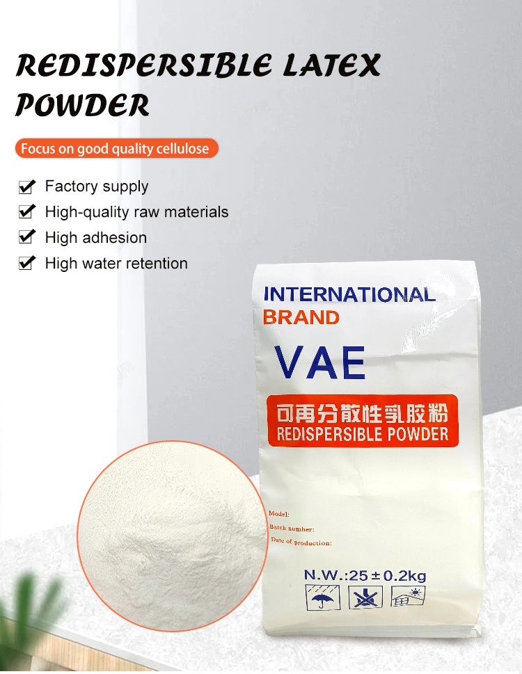 Rdp Used for Adhesive Mortar, Redispersible Polymer Powder for Wall Putty Redisperible Latex Powder for glue Tile Adhesive
