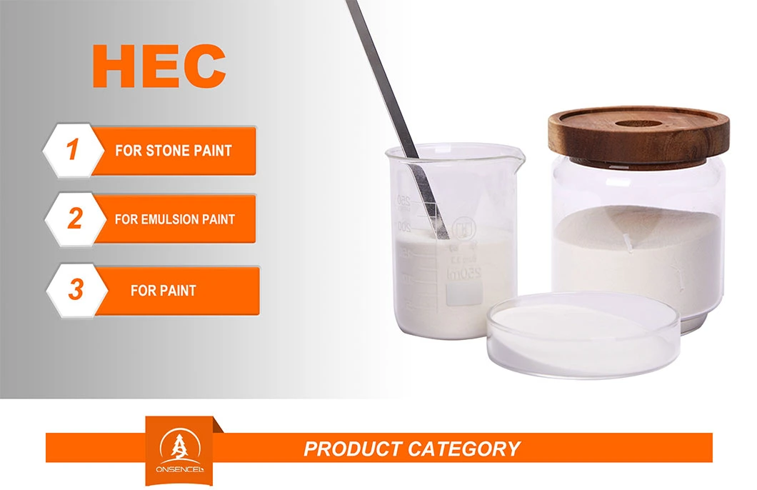 Hot Sale HEC Paint Thickener Hydroxyethyl Cellulose for Paints HEC with Good Water Retention Effect